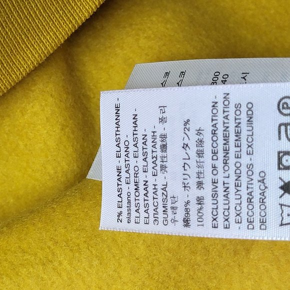 NWT Levi's Men's Hoodie - Gold & Maroon -Relaxed‎ Fit - XXL Long Sleeve Pullover - Picture 12 of 16